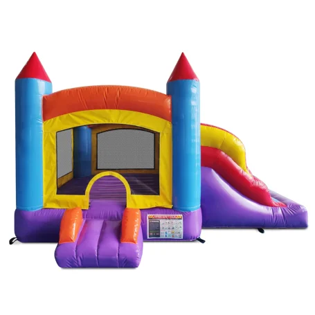 Toddler Castle Bounce House, Toddler Castle with Slide, Kids Bouncer with Slide, Toddler Inflatable Bouncer with Slide, Toddler Fun House