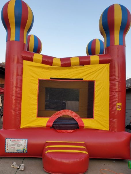 Hot Air Balloon Bounce House, Circus Bounce House, Hot Air Balloon Inflatable Bouncer, Circus Inflatable Bouncer, Fun Inflatable Bouncer
